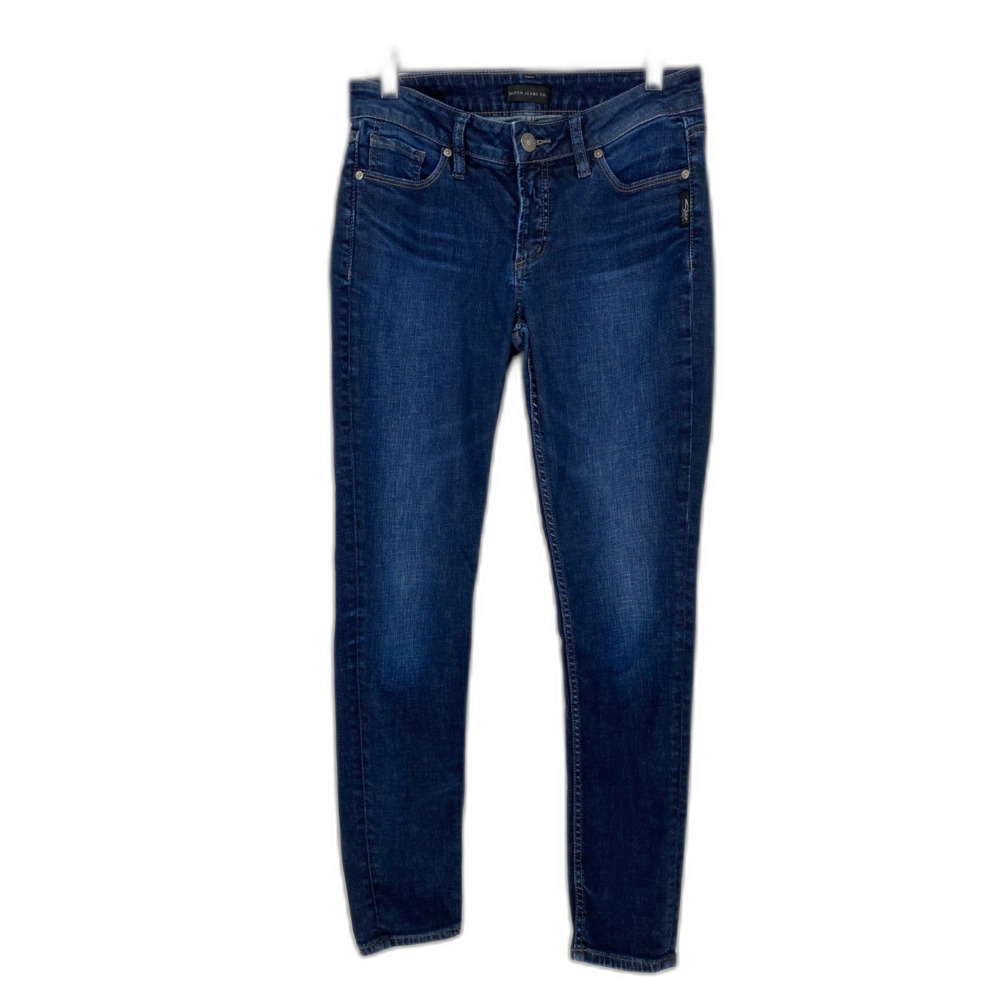 Silver Jeans Co. Elyse Skinny Dark Wash Womens W26/L29